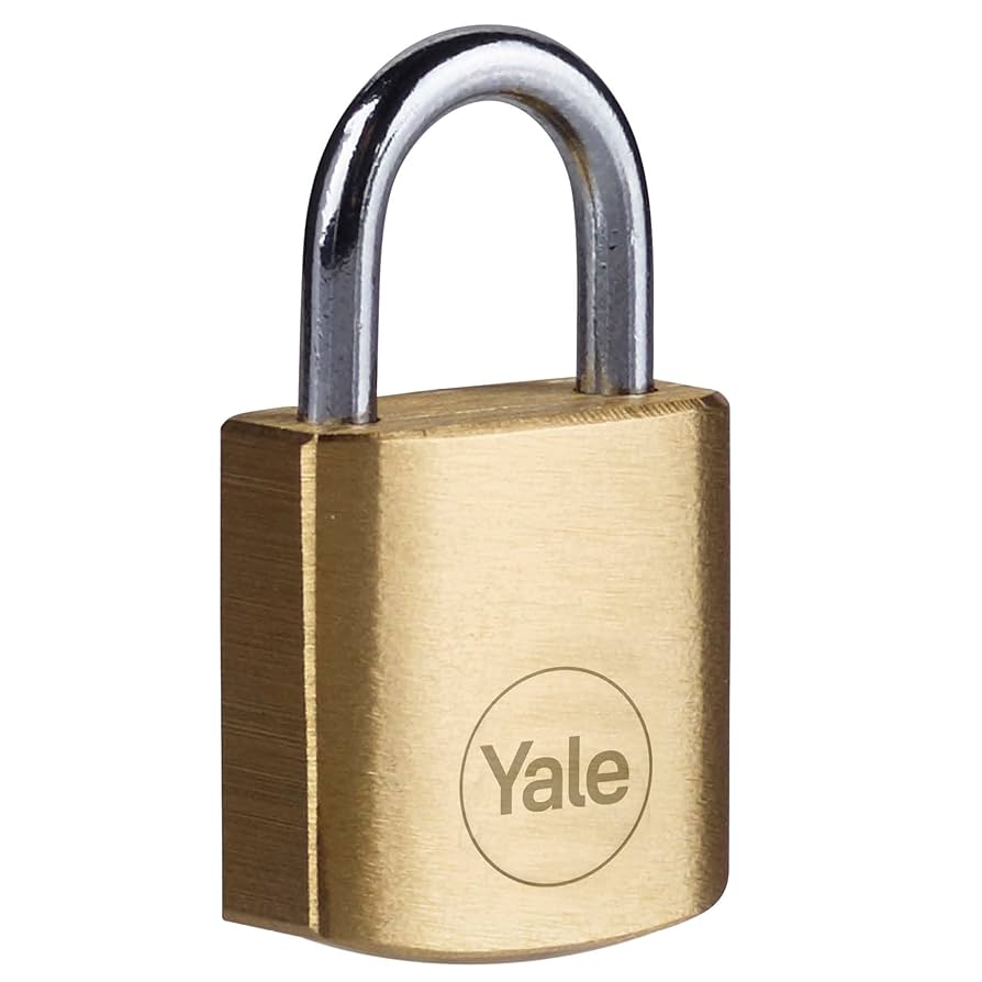 Amazon.com: Yale Y110B/20/111/1 - Candado de latón (0.787 in